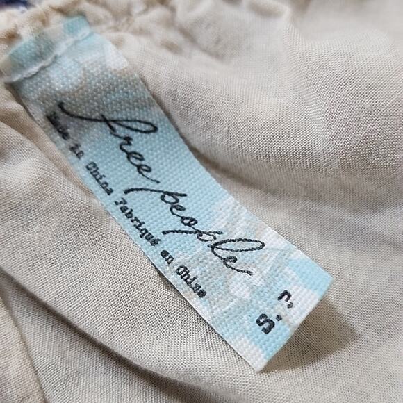 Free People Tea Combo Brocade Damask Dress - Picture 3 of 6